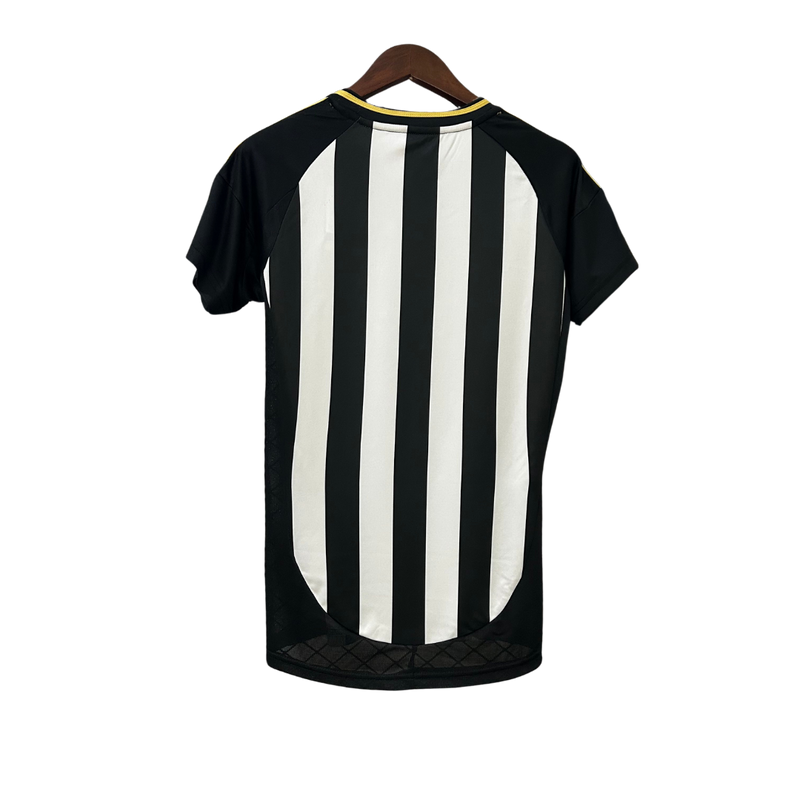 Camisa  Atlético Mineiro Home 25/26 Torcedor Masculina – Preta e Branca