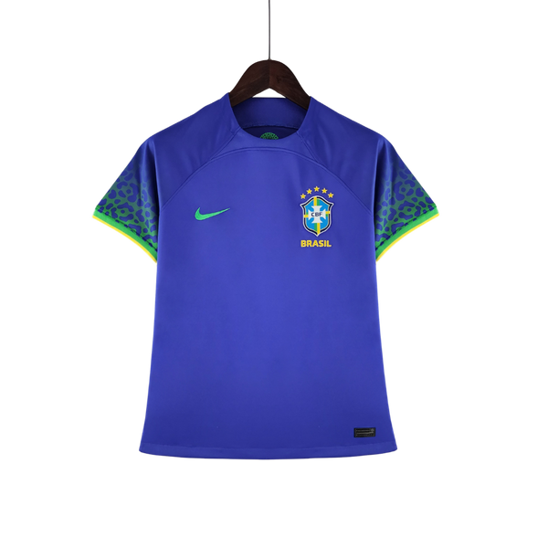 Camisa Brasil Home 2022 Torcedor Feminina – Azul