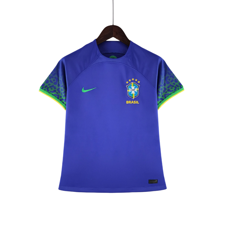 Camisa Brasil Home 2022 Torcedor Feminina – Azul