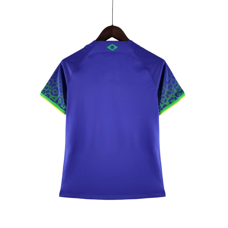 Camisa Brasil Home 2022 Torcedor Feminina – Azul