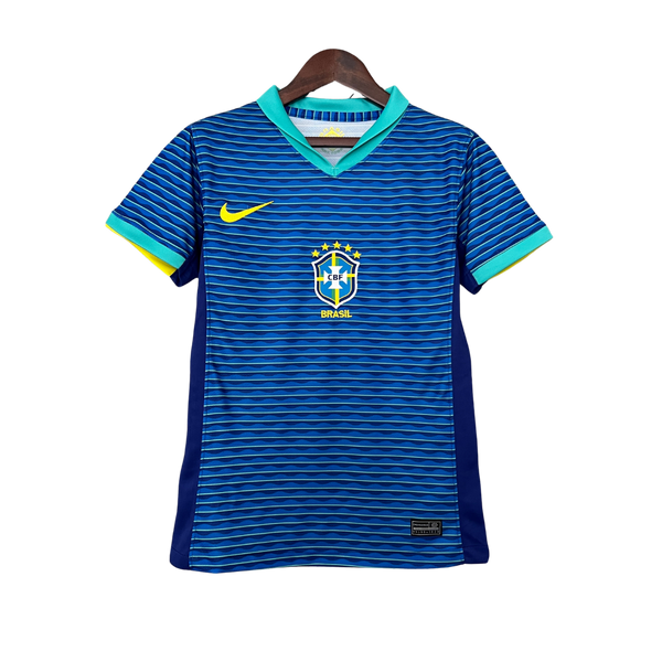 Camisa Brasil Home 2024 Torcedor Feminina – Azul