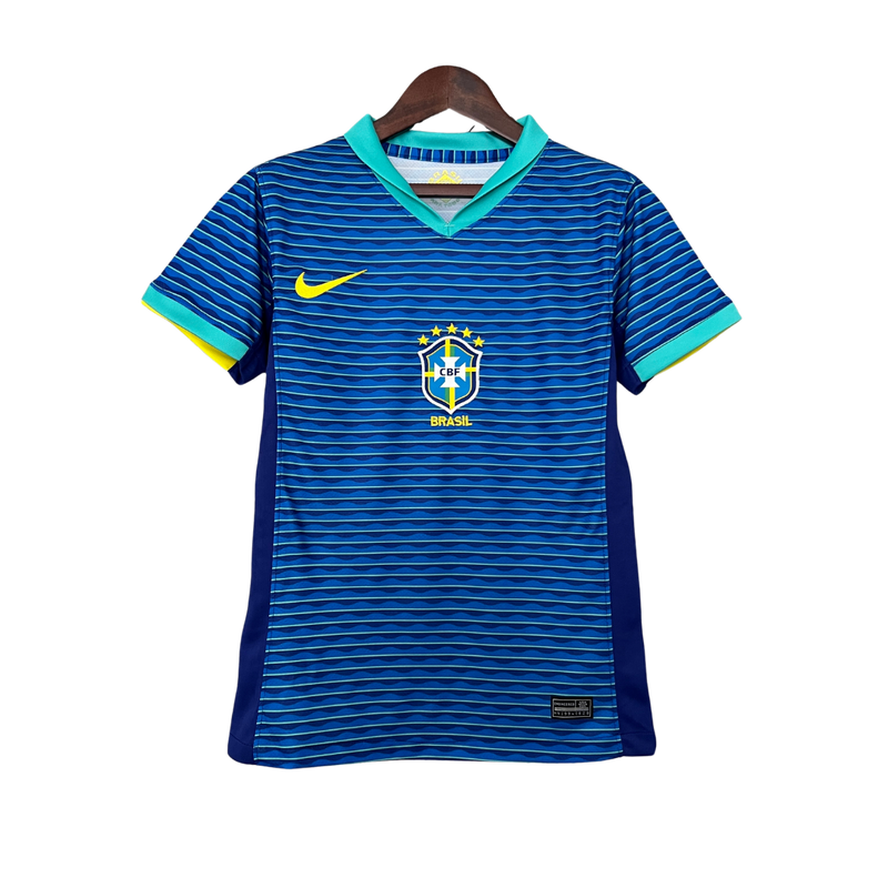 Camisa Brasil Home 2024 Torcedor Feminina – Azul