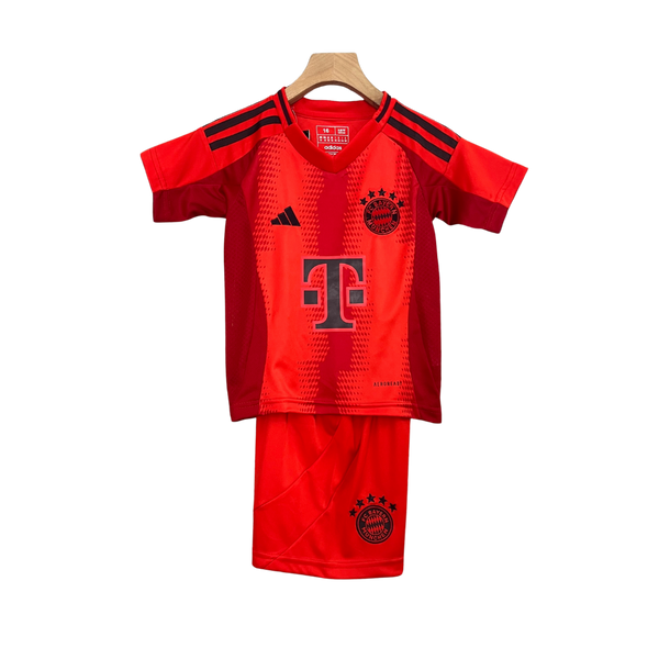 Kit Infantil Bayern München 24/25 Torcedor Masculina – Vermelha