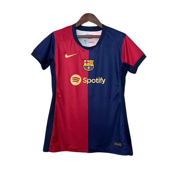 Camisa Barcelona 24/25 Torcedor Feminina – Azul