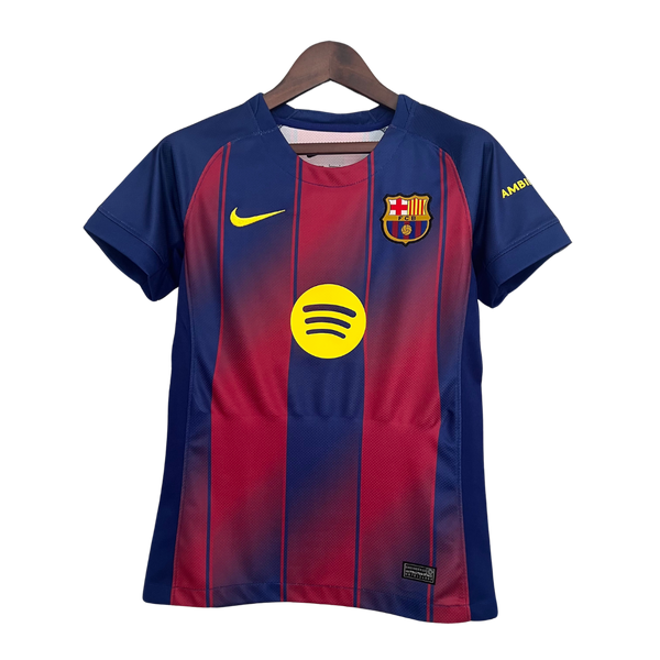 Camisa Barcelona 25/26 Torcedor Feminina – Azul