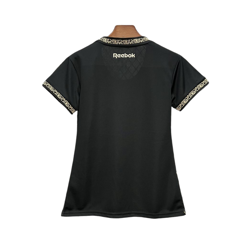 Camisa Botafogo Lançamento 24/25 Torcedor Feminina – Preta e Branca III