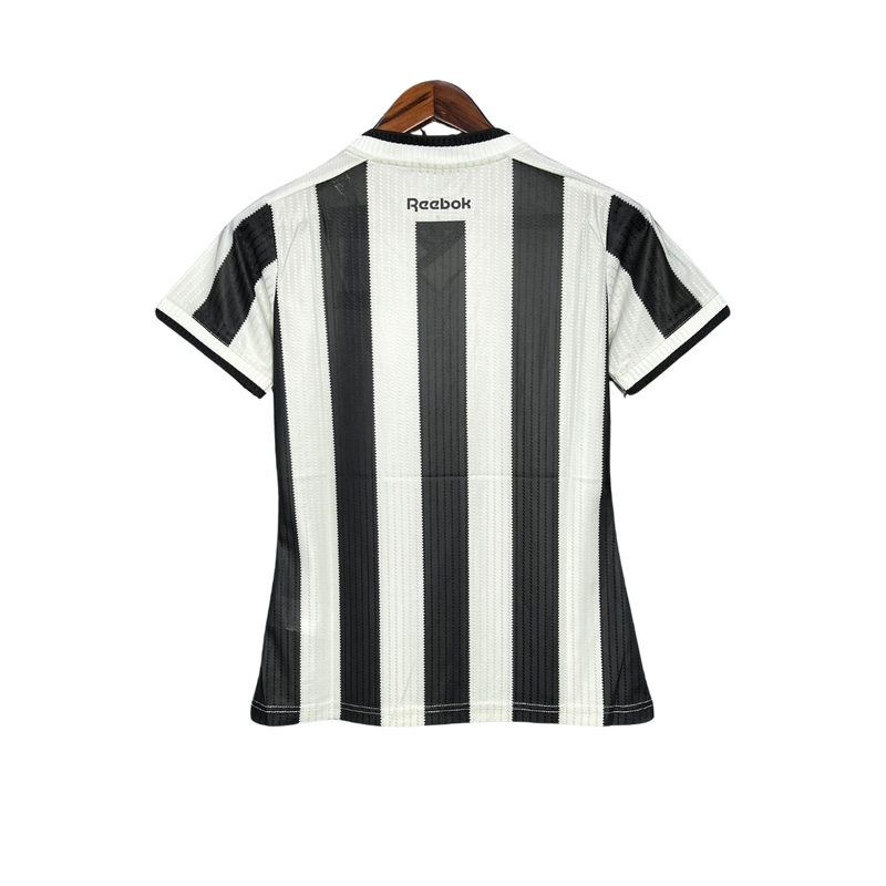 Camisa Botafogo Lançamento 24/25 Torcedor Feminina – Preta e Branca II