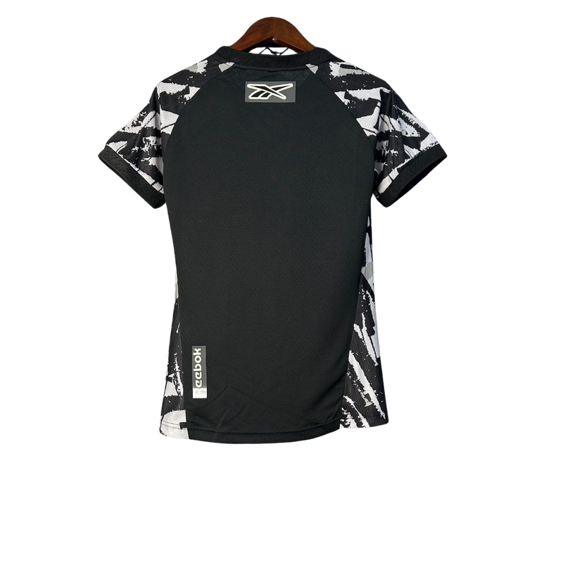 Camisa Botafogo Lançamento 25/26 Torcedor Feminina – Preta e Branca