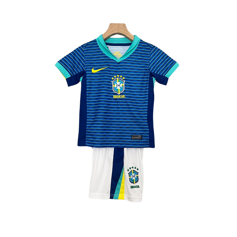 Kit Infantil Brasil Edição Limitada 24/25 - Azul