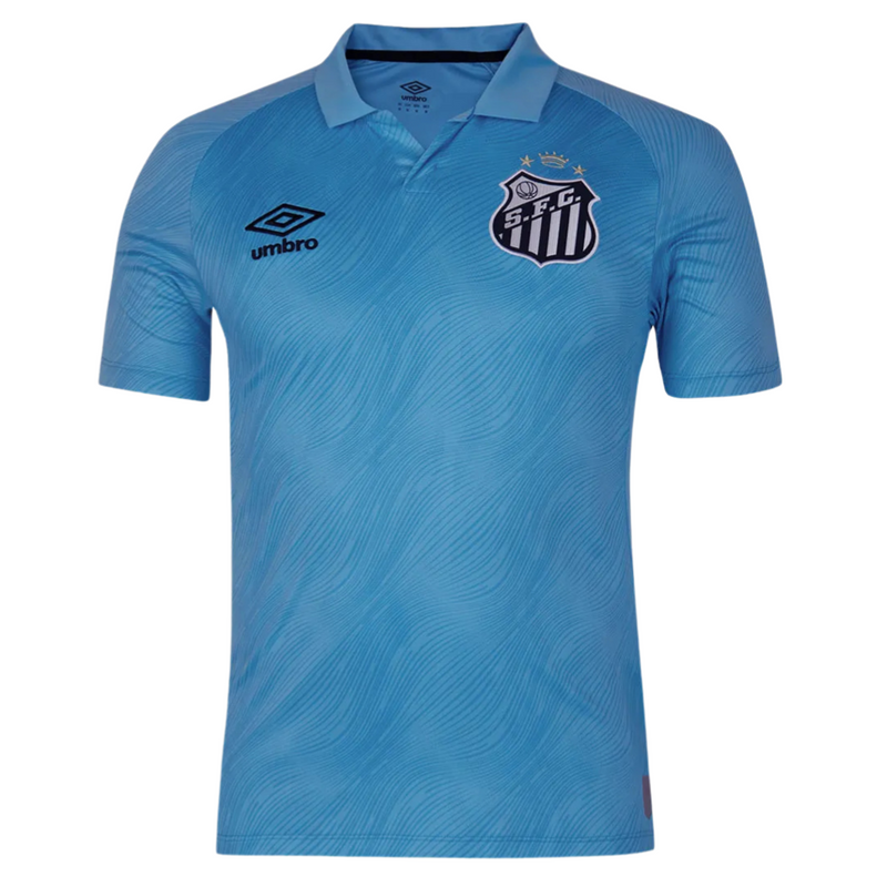 Camisa Santos I 25/26 - Torcedor Umbro Masculina - Azul