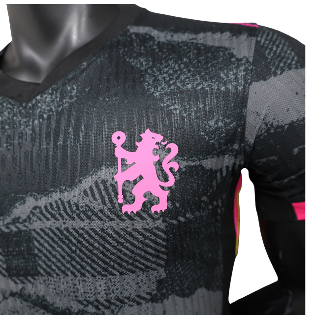 Camisa Chelsea Third 2024/25 Jogador Masculino - Preta