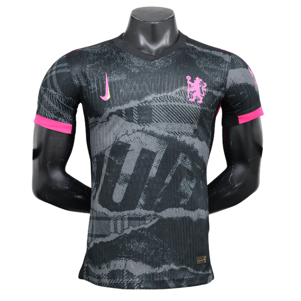 Camisa Chelsea Third 2024/25 Jogador Masculino - Preta