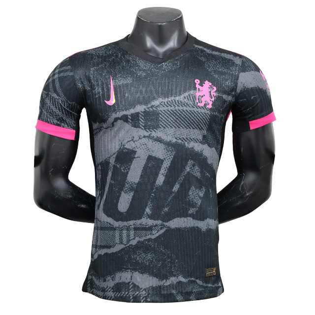 Camisa Chelsea Third 2024/25 Jogador Masculino - Preta