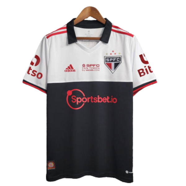 Camisa São Paulo III 22/23 - Torcedor Masculino - Preto e branco