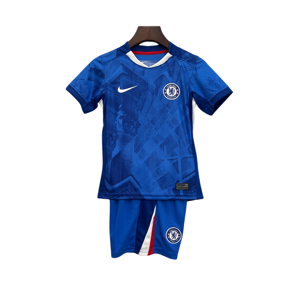Kit Infantil Chelsea 25/26 Torcedor Masculina – Azul