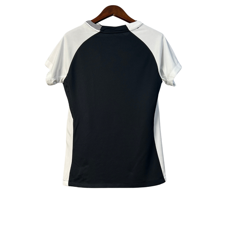 Camisa Corinthians Home 25/26 Torcedor Masculina – Preto e Branco