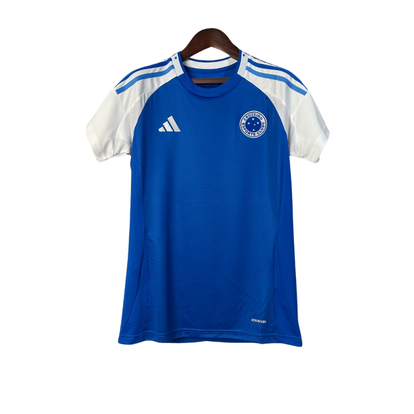 Camisa Cruzeiro Home 25/26 Torcedor Feminina – Azul