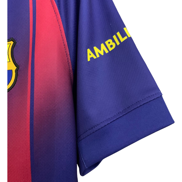 Camisa Barcelona I 25/26 - Torcedor Masculina - Azul e vermelha - LANÇAMENTO
