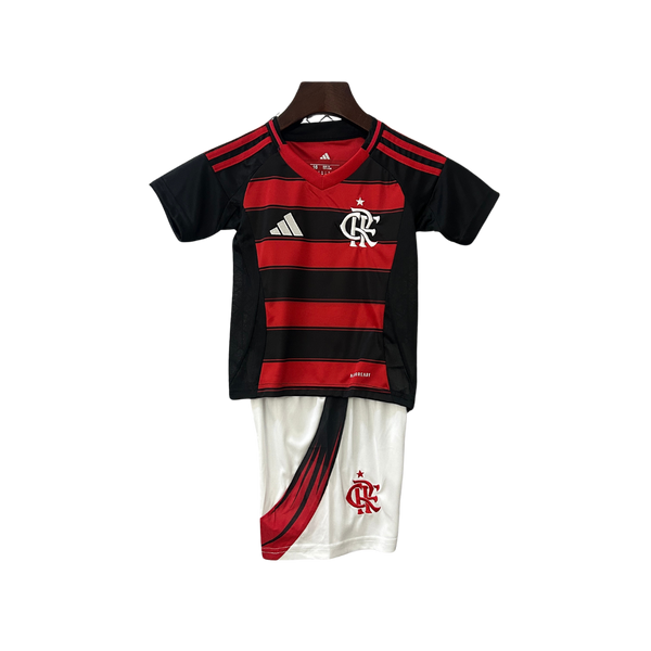 Kit Infantil Flamengo Away 25/26 - Vermelho