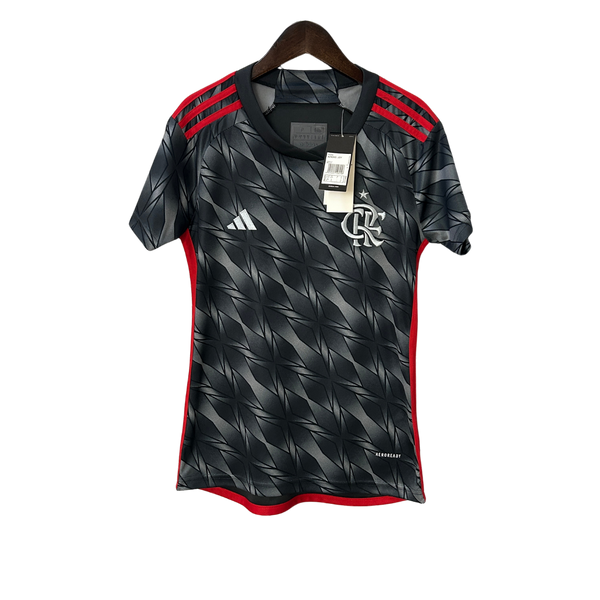 Camisa Flamengo Home 24/25 Torcedor Feminina – Preto