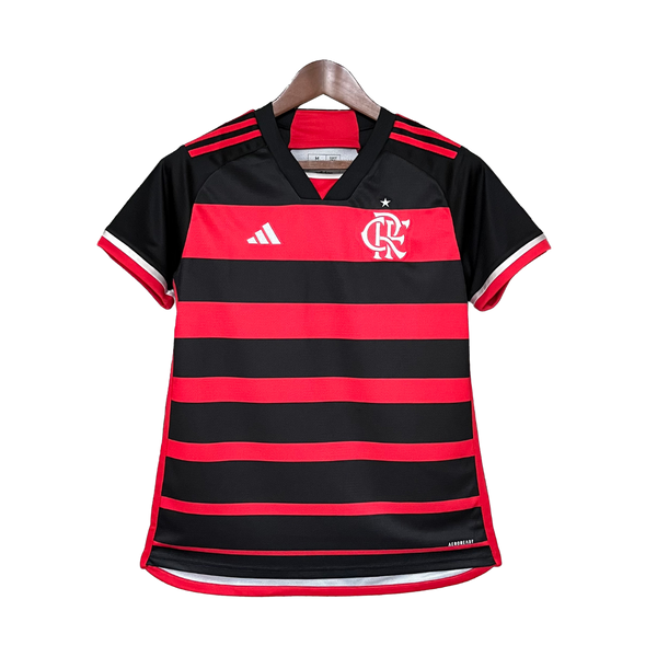 Camisa Flamengo Home 24/25 Torcedor Feminina – Vermelha