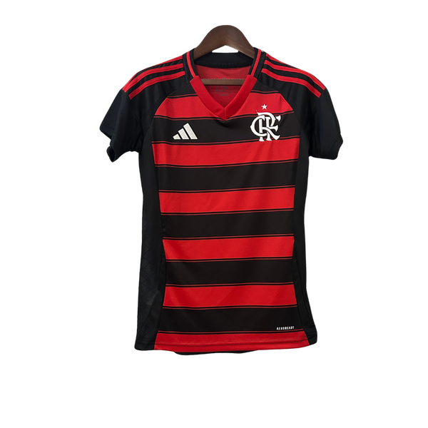 Camisa Flamengo Home 25/26 Torcedor Feminina – Vermelha
