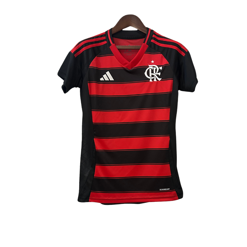 Camisa Flamengo Home 25/26 Torcedor Feminina – Vermelha
