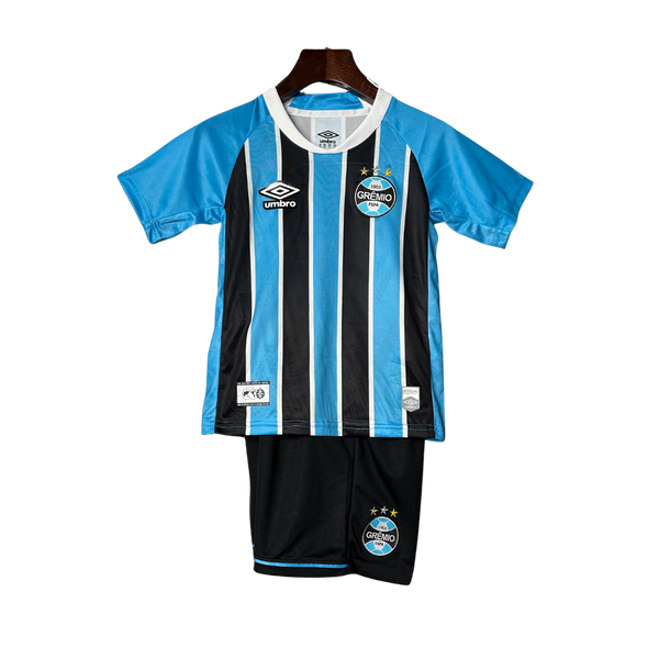 Kit Infantil Grêmio Home 25/26 - Tricolor