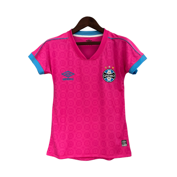 Camisa Grêmio I 23/24 - Torcedor Feminina - Rosa