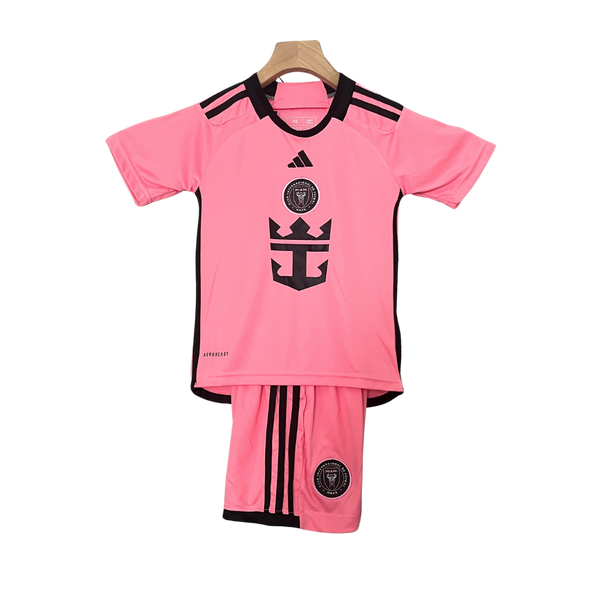 Kit Infantil Inter Miami 24/25 Torcedor Masculina – Rosa