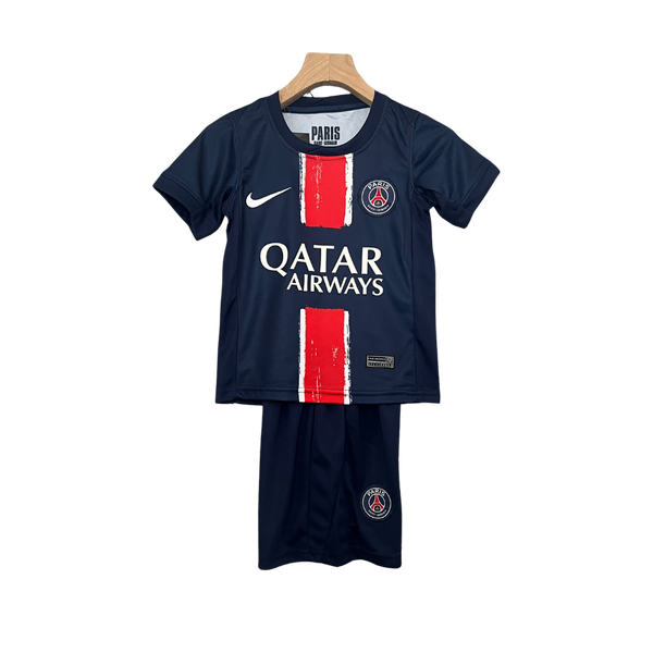 Kit Infantil Paris Saint-Germain 24/26 Torcedor Masculina – Azul Marinho