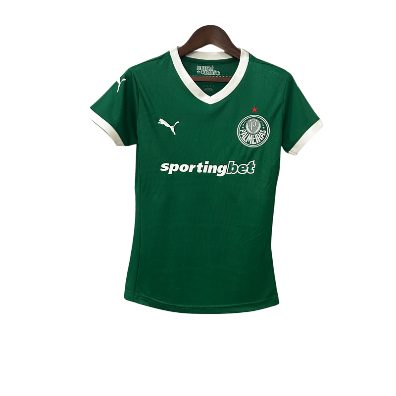Camisa Palmeiras 25/26 Torcedor Feminina – Verde