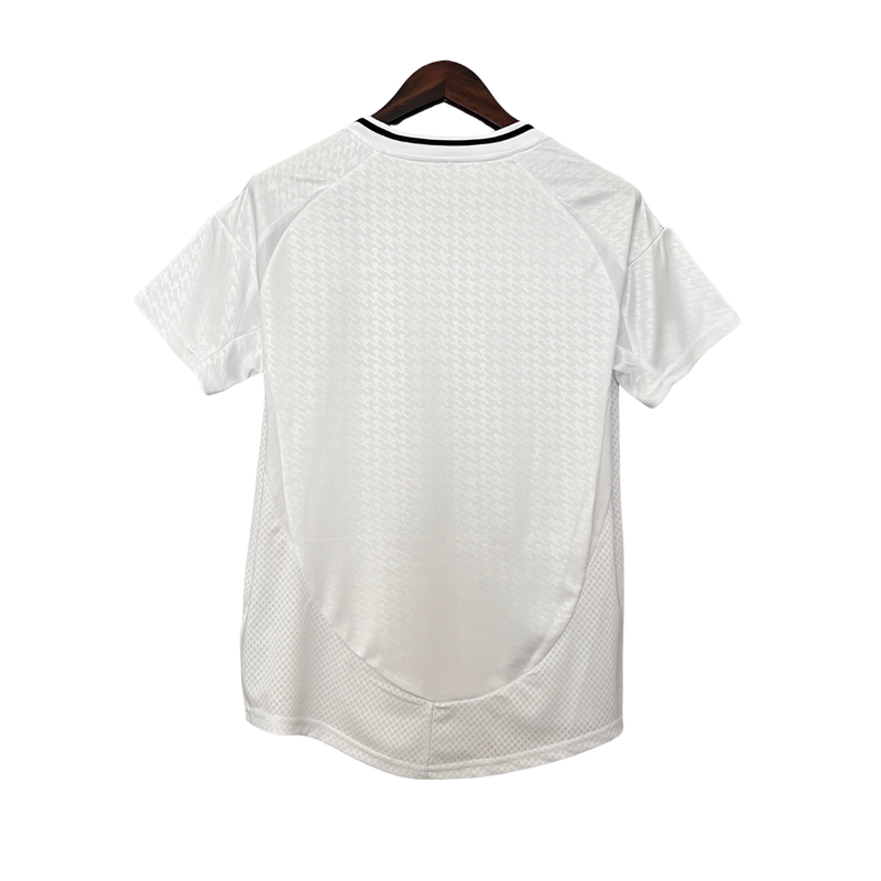 Camisa Real Madrid 24/25 Torcedor Feminina – Branca