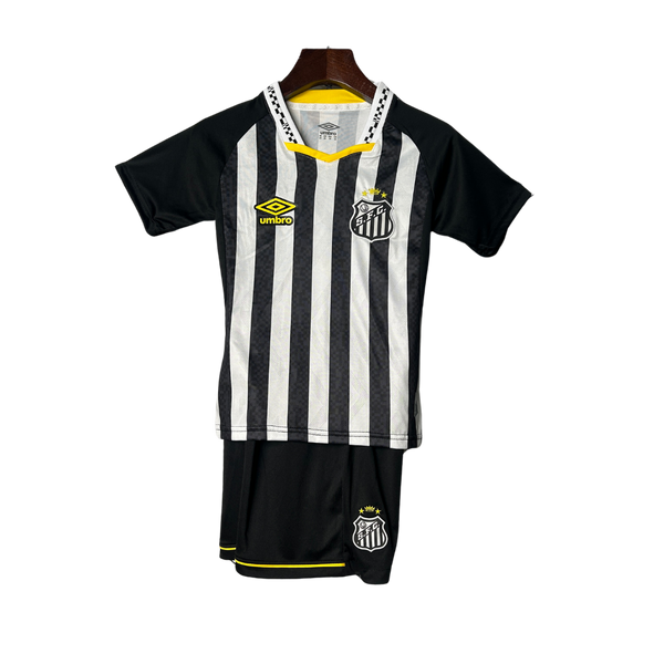 Kit Infantil São Paulo  25/26 - Preto e Branco