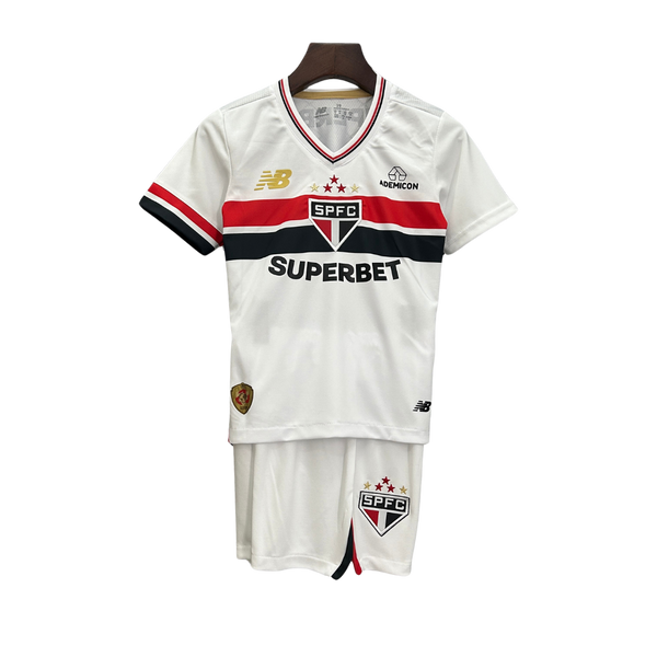 Kit Infantil São Paulo  25/26 - Preto e branco