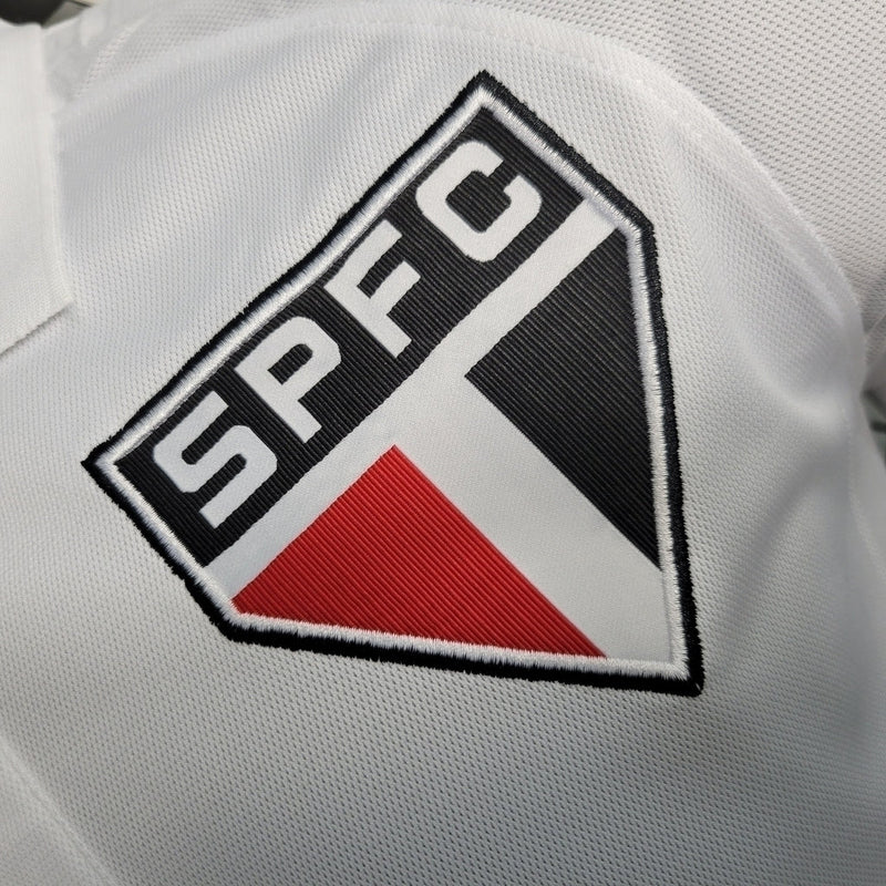 Camisa São Paulo 23/24 polo - Torcedor Masculina - Branca