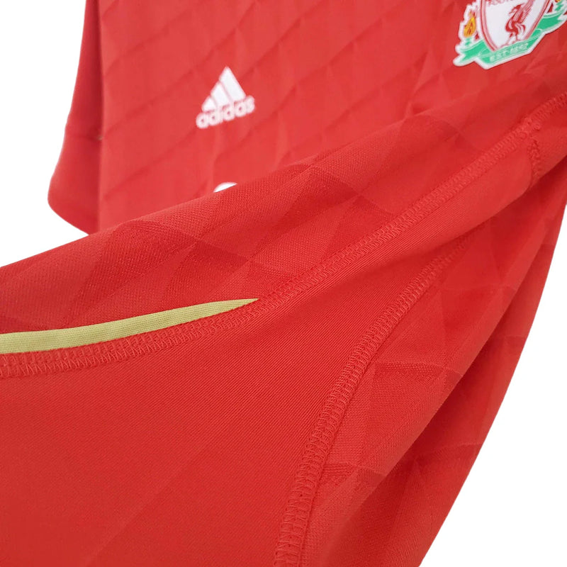 Camisa Retrô Liverpool I 2010/2011 - Masculina - Vermelha com detalhes em branco