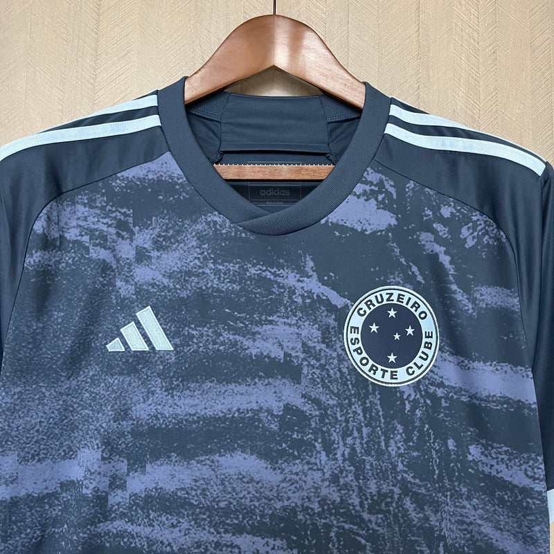 Camisa Cruzeiro III 24/25 - Torcedor Adidas Masculina - Azul escuro