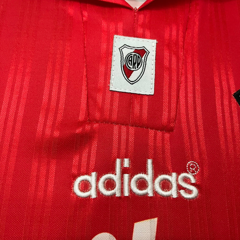 Camisa Retrô River Plate 1996/97 Away- Vermelha