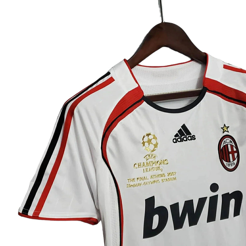 Camisa Retrô AC Milan 2006/07 Away - Edição Final Champions - N° 22 Kaká