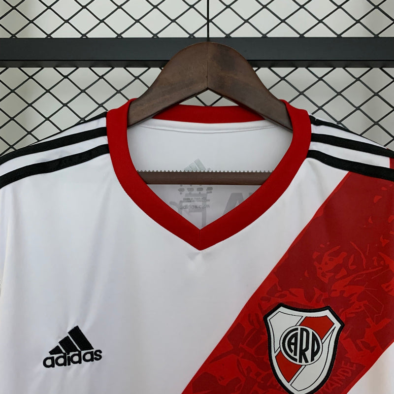 Camisa Retrô River Plate 13/14 Home - Manga Longa