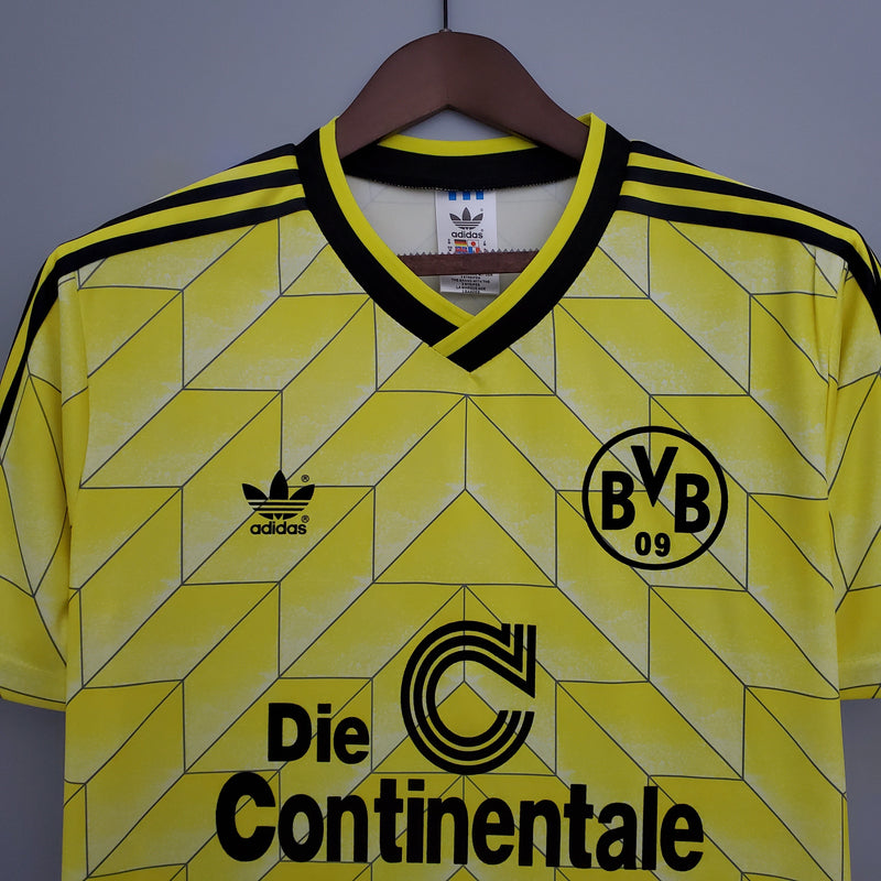 Camisa Retrô Borussia Dortmund 1988 Home - Amarela