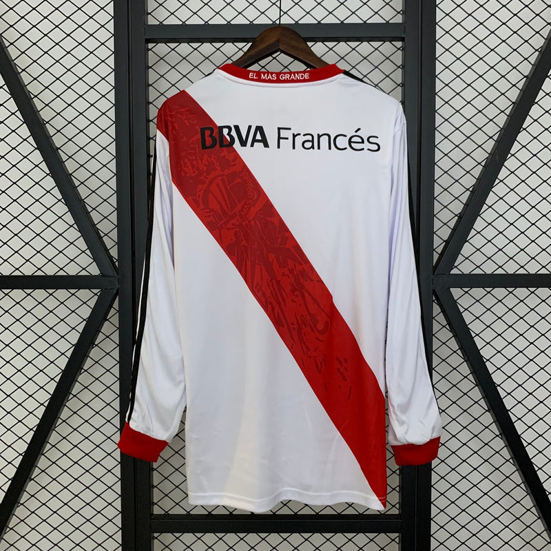 Camisa Retrô River Plate 13/14 Home - Manga Longa