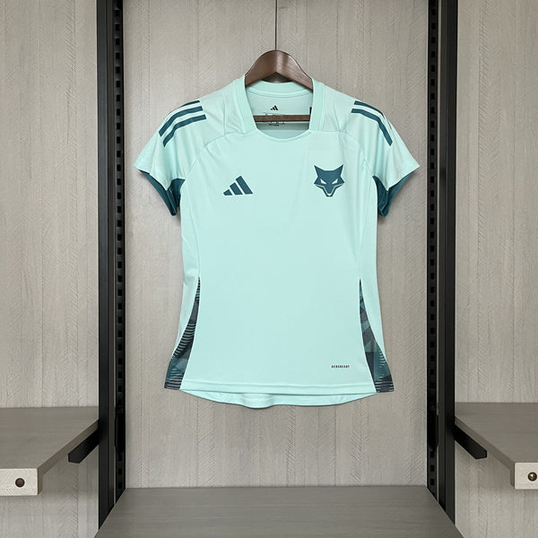 Camisa Cruzeiro Treino 25/26 - Torcedor Feminina - Azul Claro
