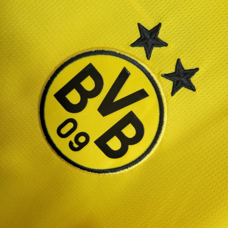 Camisa Borussia Dortmund I 23/24 - Torcedor Masculina - Amarela