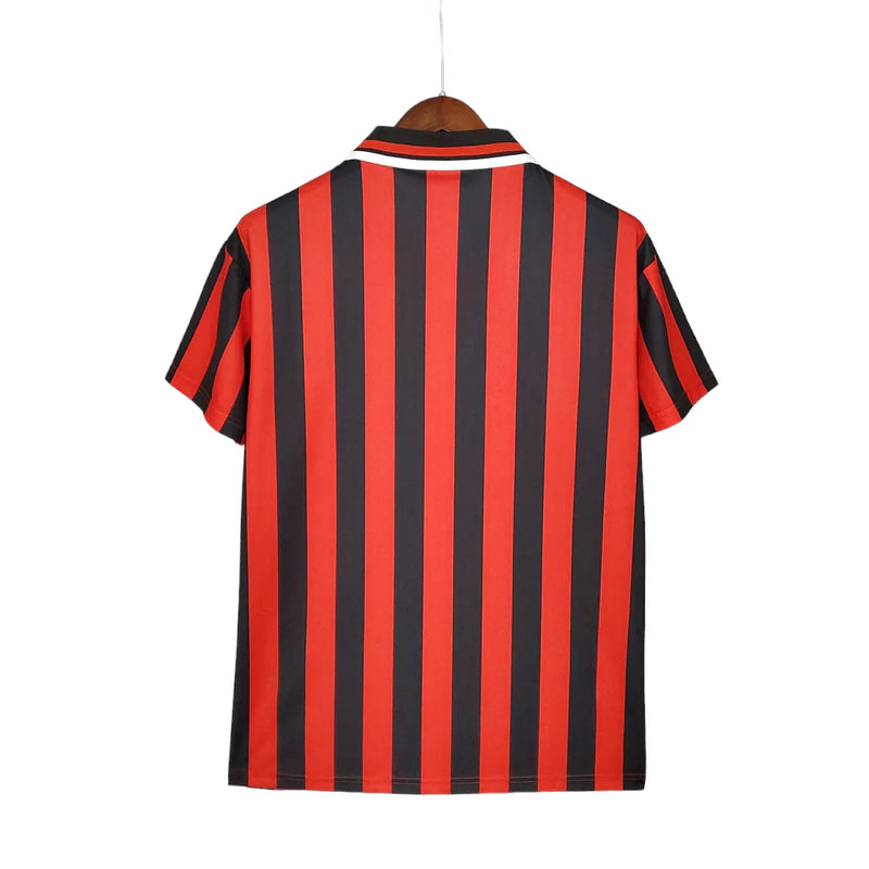 Camisa Manchester City Retrô 1994/1996 Vermelha e Preta