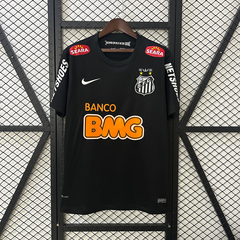 Camisa Retrô Santos All black 12/13 - Torcedor Masculina
