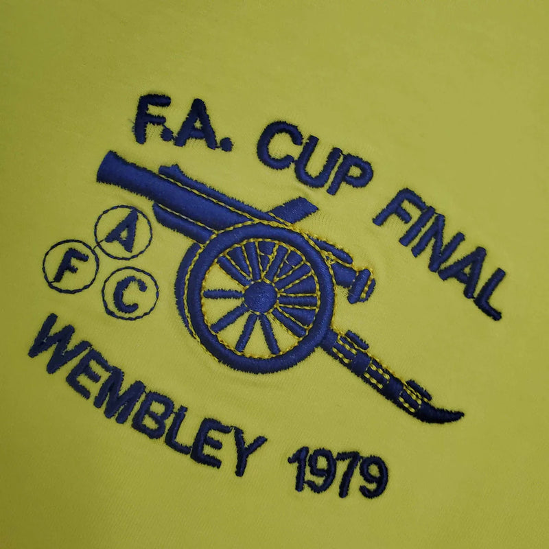 Camisa Arsenal Retrô 1971/1979 Amarela