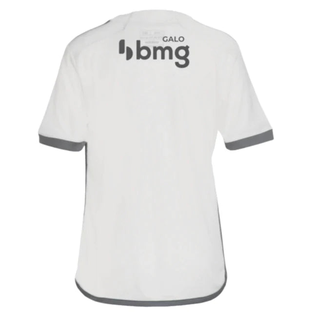 Camisa Atlético Mineiro Away 24/25 - Torcedor Adidas Masculina - Branca com detalhes em cinza