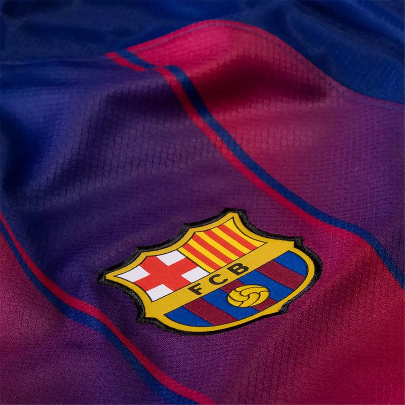 Camisa Barcelona I 25/26 - Torcedor Masculina - Azul e vermelha - LANÇAMENTO